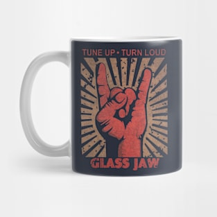 Tune up . Turn Loud Glass Jaw Mug